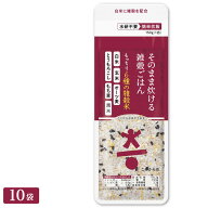 こめからだ もっちり6種の雑穀米 150g×10 水研ぎ不要の無洗米