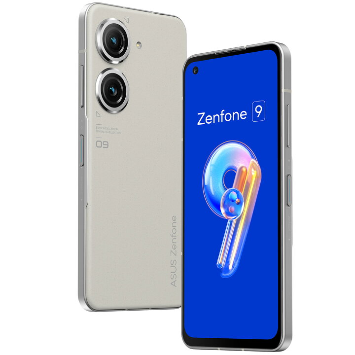 楽天市場】ASUS Zenfone 9 /ムーンライトホワイト/128G/8G ZF9-WH8S128 