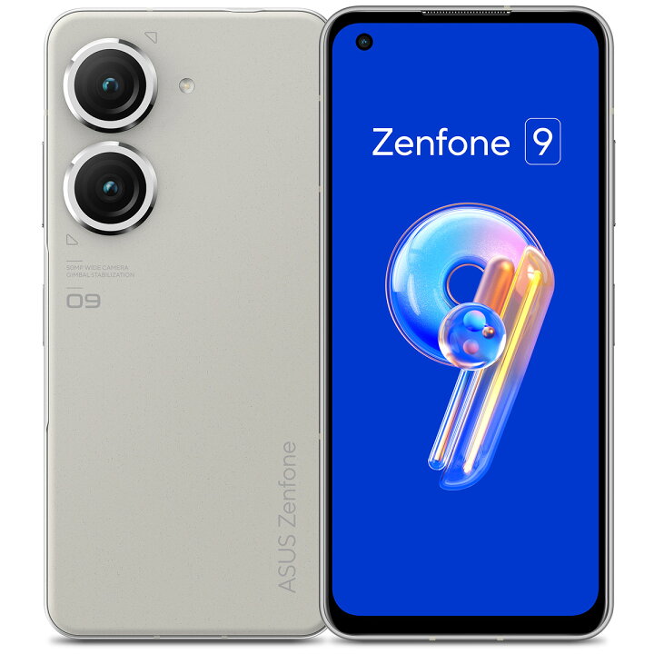 楽天市場】ASUS Zenfone 9 /ムーンライトホワイト/128G/8G ZF9-WH8S128 