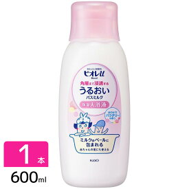 花王 ビオレu 角層まで浸透する バスミルク パウダリーの香り 本体 600ml 4901301218360