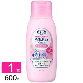 花王 ビオレu 角層まで浸透する バスミルク ミルクローズの香り 本体 600ml 4901301245601