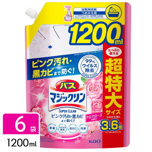 ԉ oX}WbN Cp AXv[ SUPERCLEAN A}[Y̍ lߑւ e 1200ml×6 4901301415066