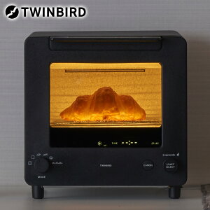 �c�C���o�[�h TWINBIRD ���u�����W�F�g�[�X�^�[ �I�[�u���g�[�X�^�[ 2���Ă� �u���b�N �Ⓚ�p�� ���x�C�N �c�^ �N�����b�T�� �J���[�p�� �t�����X�p�� ���O�� TS-D486B