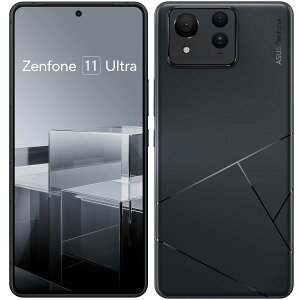 ASUS Zenfone 11 Ultra/ �G�^�[�i���u���b�N/ SIM�t���[�X�}�z/ 12GB/ 256GB ZF11U-BK12S256
