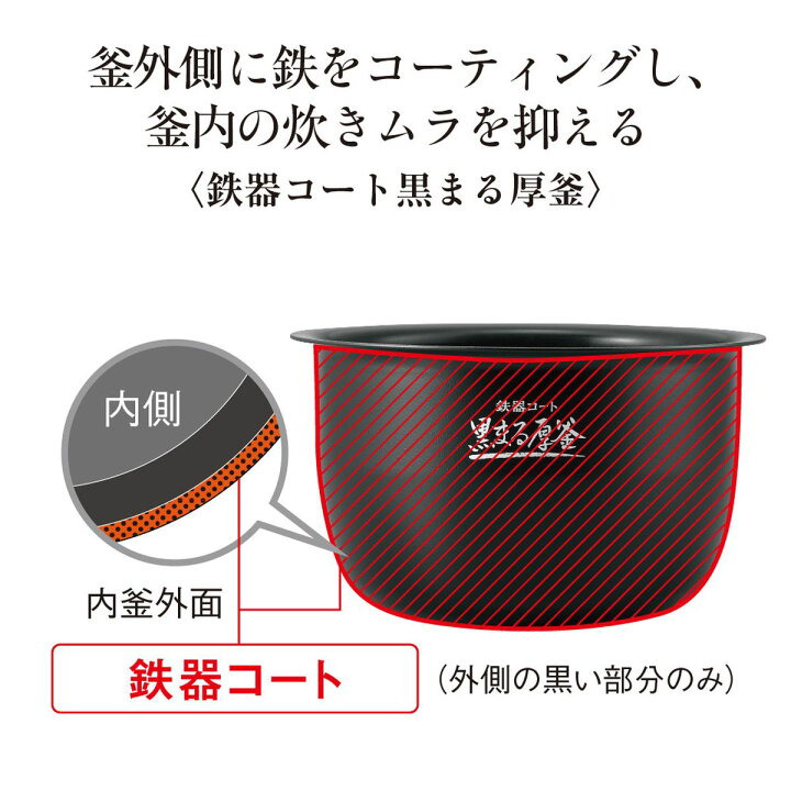 楽天市場】象印マホービン 圧力IH炊飯ジャー 極め炊き 5.5合炊き 鉄器 