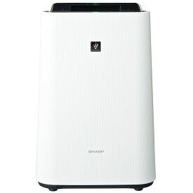 SHARP シャープ 加湿空気清浄機 プラズマクラスター 7000 (空清23畳/加湿15畳まで) 花粉 脱臭 集じん PM2.5対応 ホワイト KCS50 加湿器 KC-S50-W