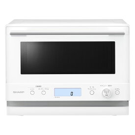 SHARP シャープ オーブンレンジ PLAINLY ホワイト 18L 1段調理 ワイドフラット庫内 自動メニュー トースト お菓子作り REWF185 RE-WF185-W