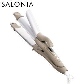 I-ne 【正規品】 サロニア 2WAYストレート&カールヘアアイロン ベージュ 32mm プレゼント ギフト 新生活 母の日 ドライヤー SALONIA SL-002ABE
