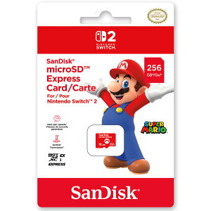 Sandisk mSwitch2n SanDisk microSD Express Card 256GB for Nintendo Switch2 BEE-A-SD01A