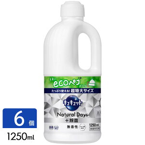 ԉ LLbg Hp Natural Days{  lߑւ 1250ml×6 䏊p e 4901301433367