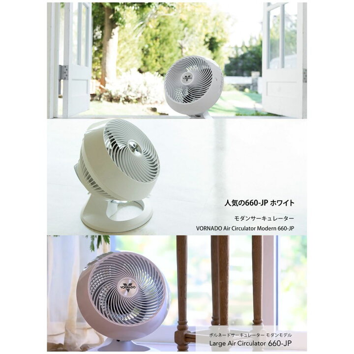 楽天市場】ボルネード VORNADO サーキュレーター モダンモデル 