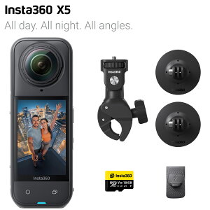 Insta360 X5 h8K 360xANVJ Ï\ ȂB_ Ō\ȃY 3ԃobe[ EBhK[h u␳ gvAI`bvfUC