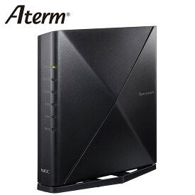 NEC Aterm 無線LAN Wi-fiルーター Wi-Fi6E 11ax/ac/n/a/g/b 2402+2402+574Mbps IPV6対応 メッシュ中継機能 PA-WX5400T6