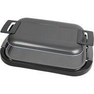 山善 ワイドホットプレート 大型 お手入れ簡単 フッ素加工 着脱式プレート ブラウン YHE-B132-T