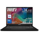 MSI ビジネスノートPC Modern14H メモリ32GB/SSD1TB/14インチ/Core 9 MODERN14-HD2RMG-0453JP