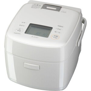 三菱電機 IHジャー炊飯器 3.5合炊き 備長炭 白亜麻 黒曜 うま早 超音波給水 お手入れ簡単 ごはん お米 玄米 NJ-SE06H-W