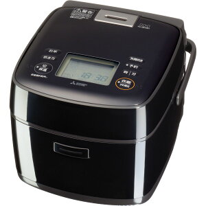 三菱電機 IHジャー炊飯器 3.5合炊き 備長炭 炭炊釜 黒曜 うま早 超音波給水 お手入れ簡単 ごはん お米 玄米 NJ-SE06H-B