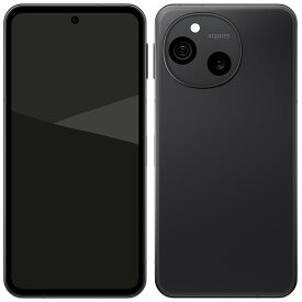 SHARP AQUOS sense10 6GB/128GBモデル フルブラック アクオス センス［SIMフリースマホ］ SH-M33A-B