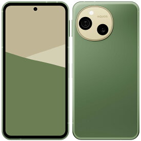 SHARP AQUOS sense10 6GB/128GBモデル カーキグリーン アクオス センス［SIMフリースマホ］ SH-M33A-G