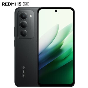 Xiaomi REDMI 15 5G Midnight Black 4G+128G �mSIM�t���[�X�}�z�n MZB0KH2JP