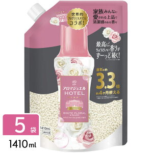 P&G ���m�A �A���}�W���G�� ����t����p�r�[�Y HOTEL �z���C�g�t���[�������T�{���̍��� �l�ߑւ� ���� 1410mL×5�� 4987176356277