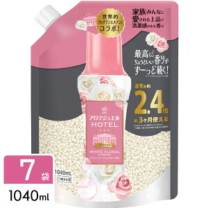 P&G ���m�A �A���}�W���G�� ����t����p�r�[�Y HOTEL �z���C�g�t���[�������T�{���̍��� �l�ߑւ� ���� 1040mL×7�� 4987176356260