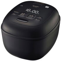楽天市場】シャープ 炊飯器 3合 黒厚釜 球面炊き ブラック KS－C5K－B 