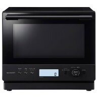 SHARP シャープ 過熱水蒸気オーブンレンジ 27L PLAINLY ブラック らくチン！(絶対湿度)センサー 省スペー…