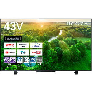 TVS REGZA �m���t�@�[�r�b�V���i�nREGZA�i���O�U�jZ570L�@43�^4K�t���e���r�@�{���p�l��/�l�b�g����/���[�J�[1�N�ۏ؁y�z���̂� �ݒu�Ȃ� ����n���z 43Z570L(R)