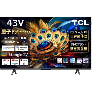 mN[|500~nTCL C655 43^4KΉter ʎqhbg/GoogleTV/Youtube/Netflix/Wi-Fiyẑ nz 43C655mN[|L 9/4()`9/11i؁jn