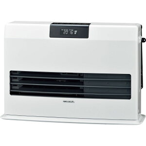 コロナ FF式石油暖房機 温風ヒーター タフバーナ 木造11畳/コンクリート17畳まで 寒冷地用大型ストーブ ナチュラルホワイト FF-WG40SK-W