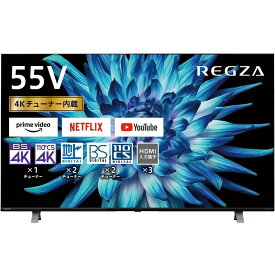 TVS REGZA 【リファービッシュ品】REGZA（レグザ）C350X 55型4K液晶テレビ ネット動画/メーカー1年保証【配送のみ 設置なし 軒先渡し】 55C350X(R)