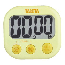 タニタ TANITA でか見えデジタルタイマー イエロー TD-384-YL