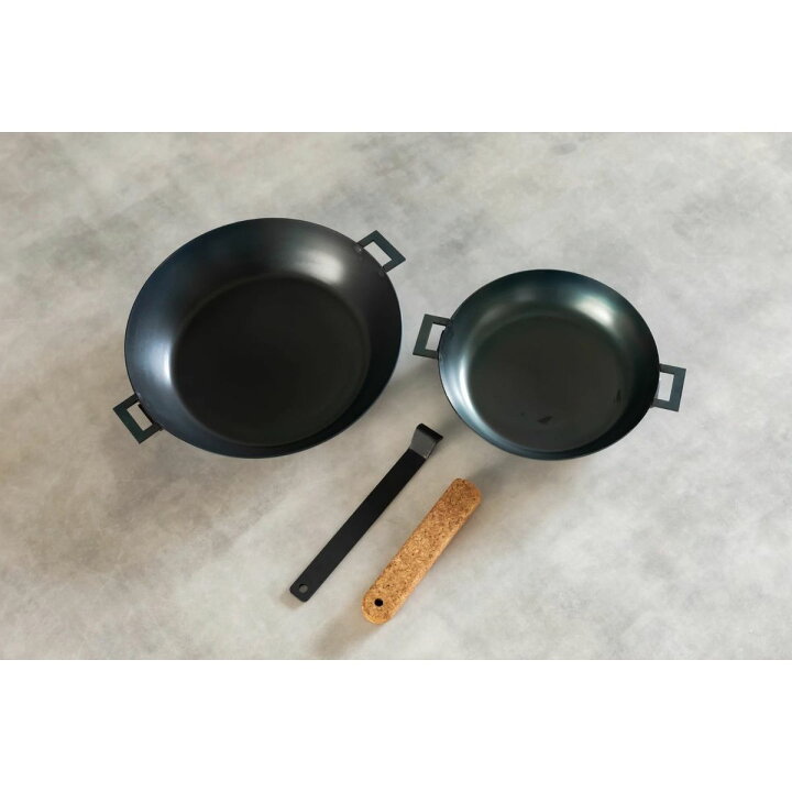楽天市場】藤田金属 鉄フライパン DISH PAN 20/26cmセット （着脱 
