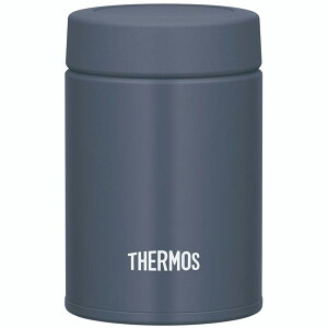 サーモス 小容量 真空断熱 スープジャー 200ml ナイトグレー パーツ食洗機対応 保温保冷 シンプル構造のフタ お弁当箱 THERMOS JEG-200-N-GY