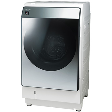 SHARP ドラム式洗濯乾燥機 洗濯11kg 送料無料（一部地域を除く） シルバー系 大型商品 ES-W113-SR 設置工事可 最安値 右開き