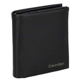 Calvin Klein(カルバンクライン) メンズ 三ツ折リ財布 ブラック K50K510593BAX