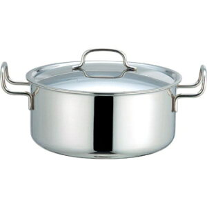 宮崎製作所 GEO25T 両手鍋25cm GEO-25T