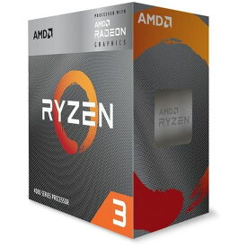 AMD Ryzen 3 4300G With Wraith Stealth cooler （4C/8T3.8GHz65W） 100-100000144BOX
