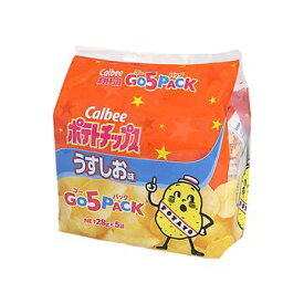 カルビー ポテトチップス うすしお味 5パック 28g x 8個