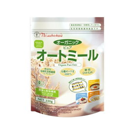 【4個入り】日本食品製造 オーガニック ピュア オートミール 330g