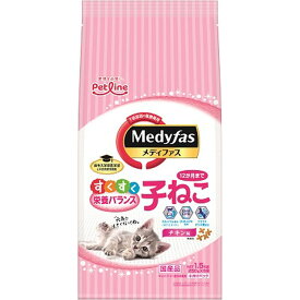 ペットライン メディファス子ねこ12か月までチキン味1.5kg×6袋