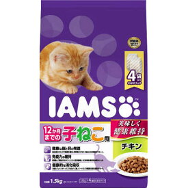 マースジャパンリミテッド アイムス 12か月までの子ねこ用 チキン1.5kg×6袋