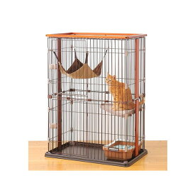 ボンビアルコン ウッドワンサークルキャット2段タイプ