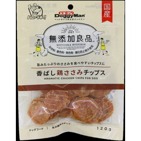 ドギーマンハヤシ 無添加良品 香ばし鶏ささみチップス120g×36袋