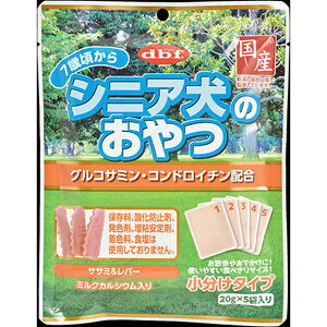 デビフペット シニア犬のおやつグルコサミン・コンドロイチン配合100g×48袋