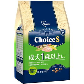 アース・ペット ファーストチョイス ChoiceS 成犬1歳以上 2.4kg×4