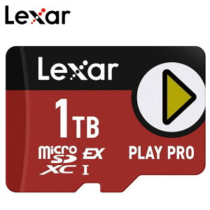 Lexar PLAY PRO microSDXC ExpressJ[h 256GB/512GB/1TB