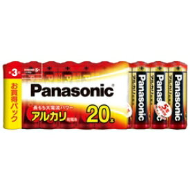 パナソニック(家電) アルカリ乾電池 単3形 20本シュリンクパック LR6XJ/20SW