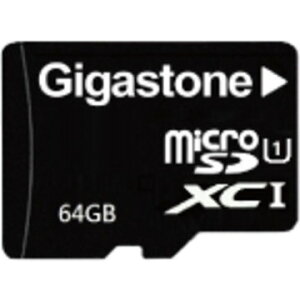 Gigastone microSDXC�J�[�h 64GB UHS-I U1 Class10 GJMX/64U